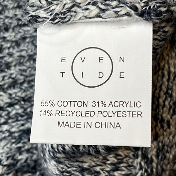 New Stitch Fix Even Tide size XL blue Onyx sweater - Picture 6 of 9